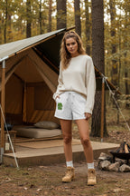 Women's Ribbed Knit Shorts