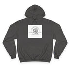 Very Social Camper Hoodie — Retro Camper Graphic Champion Hoodie
