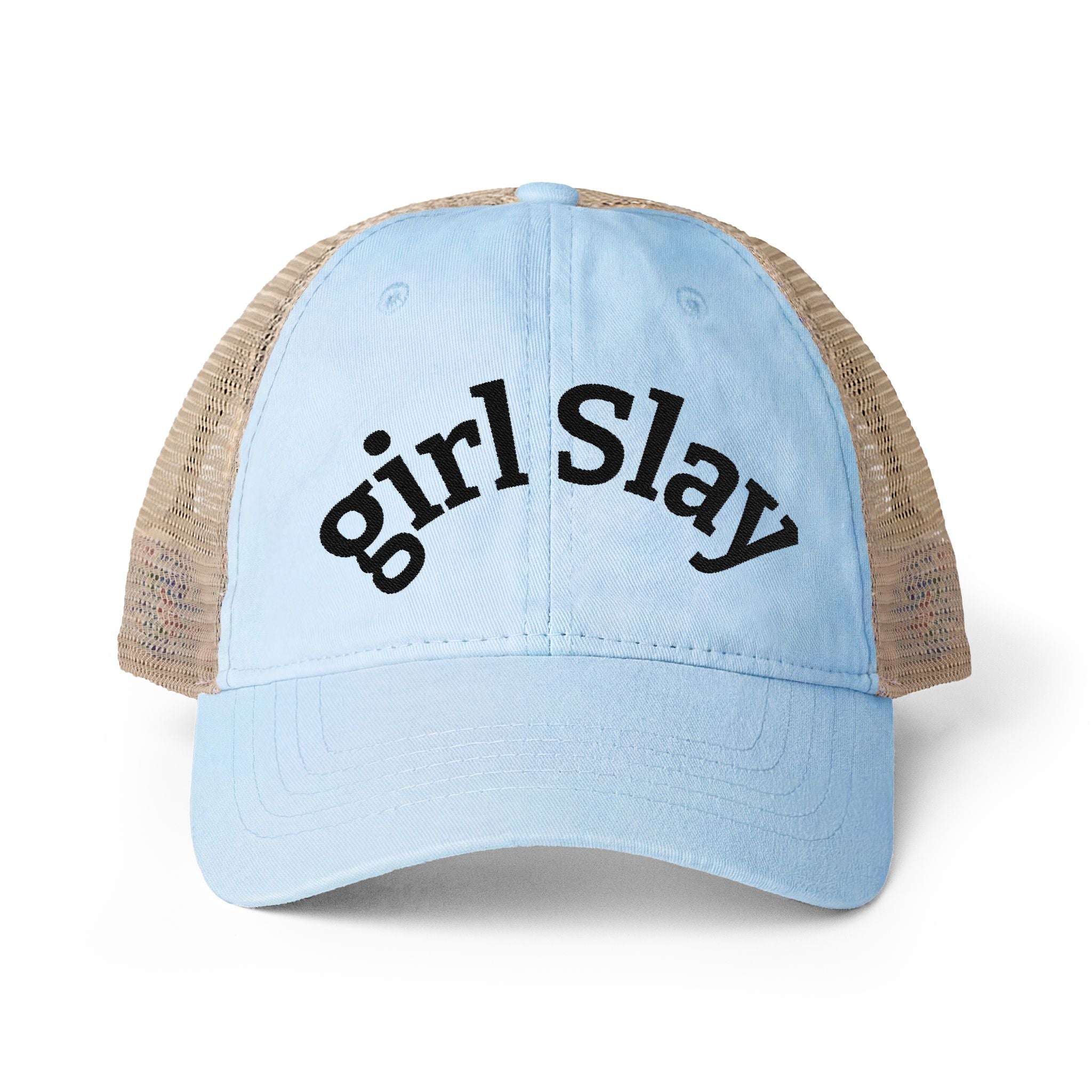 Women's Washed Mesh-Back Cap
