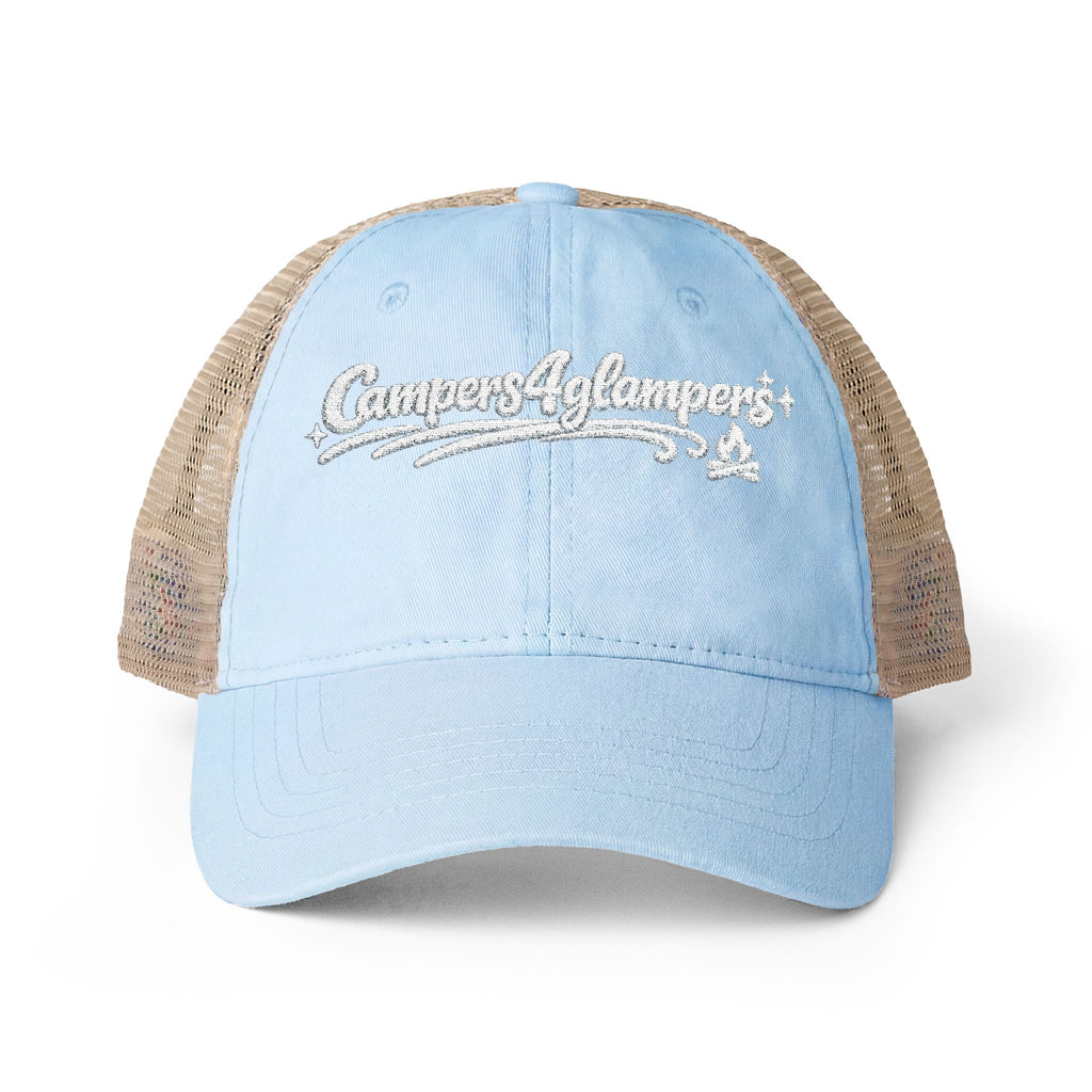 Women's Washed Mesh-Back Cap