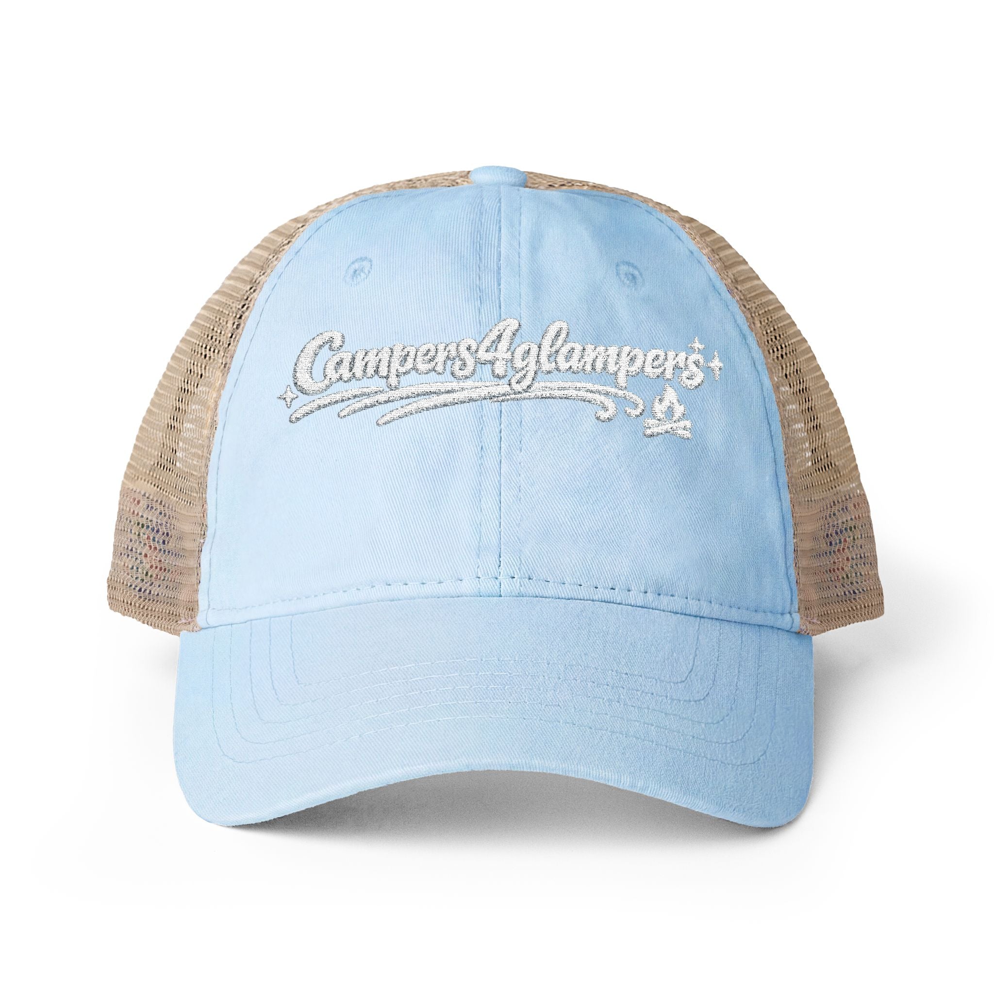 Women's Washed Mesh-Back Cap