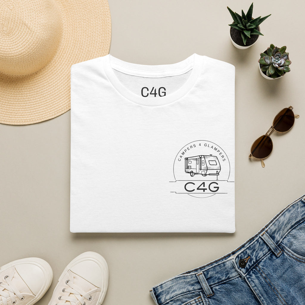 C4G Camper Van T-Shirt — Minimal Caravan Adventure Tee