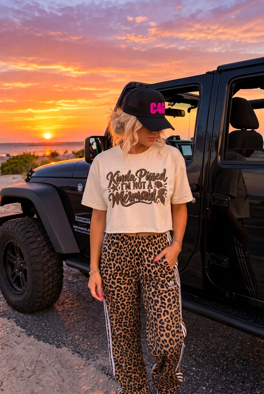 C4G Ivory Boxy Tee