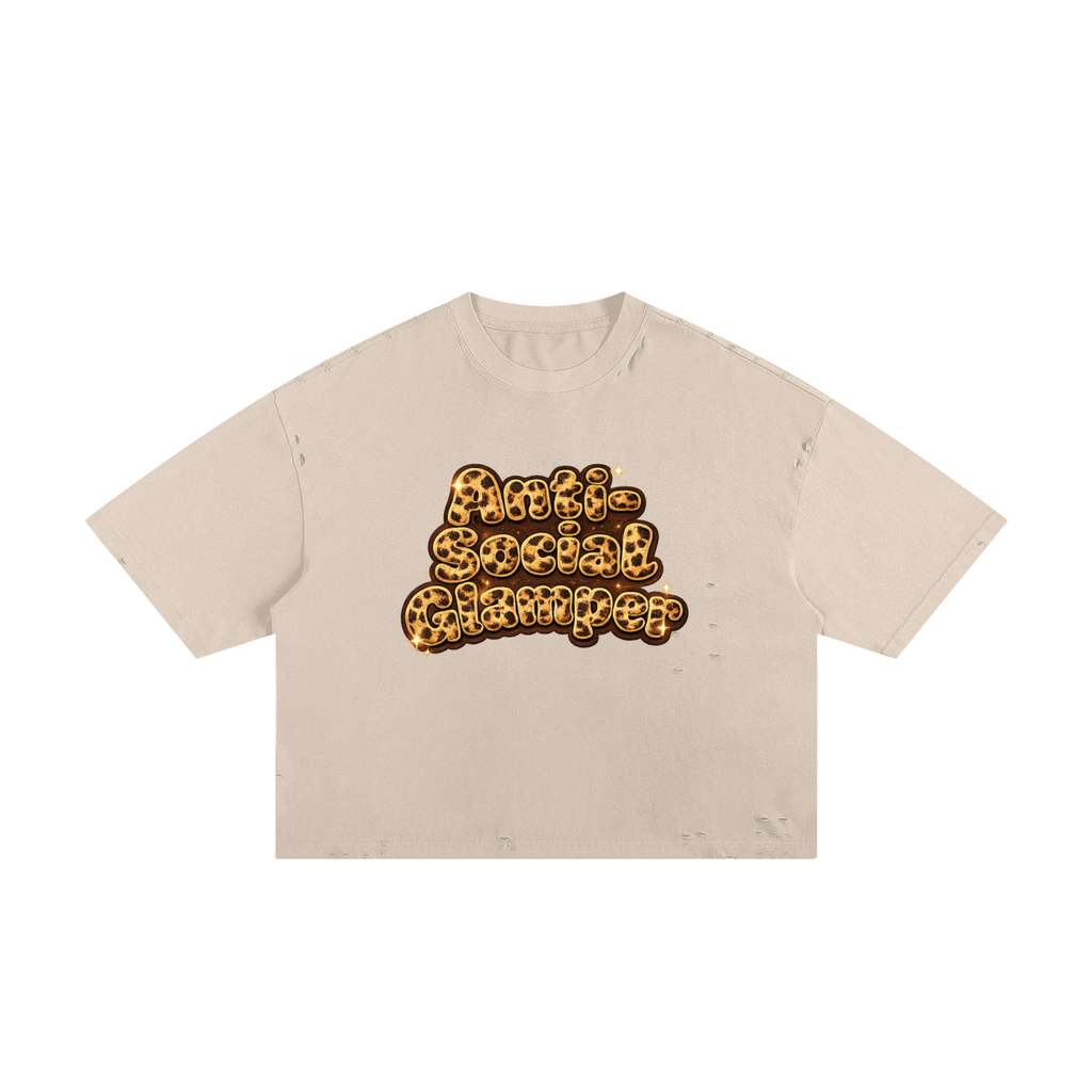 Classic Frayed Boxy Tee